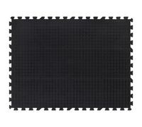CARREAU DE SOL EN CAOUTCHOUC NOIR 12 MM 90X120 CM
