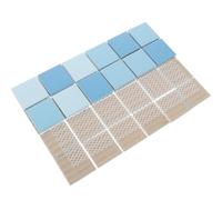 Carreaux de Céramique Murale Mosaïque Décoratifs pour Piscine Extérieure | Effet Visuel Tridimensionnel, Création de Motifs Facile, pour Salle de Bain et Décor Mural
