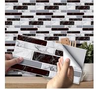 Carrelage adhésif - Non spécifié - 27PCS - PVC Imperméable - 20x10 cm - Design 3D