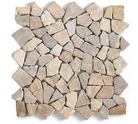 Pegane Carrelage de mosaïque marbre - Rose