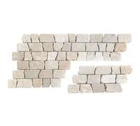 Pegane Carrelage mosaïque blanc