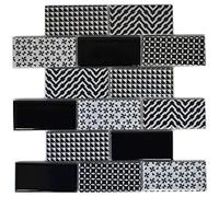 Carrelage Mosaïque - MOSANI - MOS26M-0301 - Céramique - Rectangulaire - Brillant