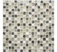 Carrelage Mosaïque - MOSANI - MOS92-1052 - Gris Vert - Pâte de Verre - 30x30 cm