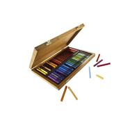 Carrés Conté coffret en bambou par 48