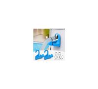 Carroterr Supports de tuyau de piscine, adaptateur de montage de tube antidérapant, support de tuyau de piscine empêche l'affaissement du tuyau, supports de valve à piston réglables pour attaches de