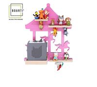 Carrousel d'étagère pour enfants / Suspendu pour Tonie Box et Tonie Figures / Étagère d'économie d'espace / H. 41 x W. 35 x D. 19 cm / Étagère murale Boîte à musique et figures Inserts magnétiques de