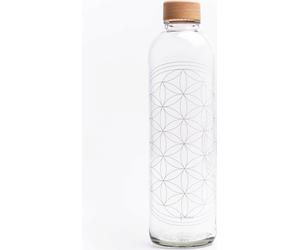 CARRY Bottle Bouteille en Verre FLOWER OF LIFE | 1 L - 1 pcs