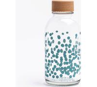 CARRY Bottle Bouteille en Verre PURE HAPPINESS | 0,4 L - 1 pcs
