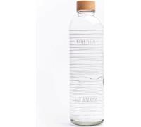 CARRY Bottle Bouteille en Verre WATER IS LIFE | 1 L - 1 pcs