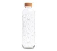 CARRY Bottle Bouteille en Verre FLOWER OF LIFE | 0,7 L - 1 pcs