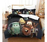 Cars Housse De Couette D Imprim¿¿ Cartoon - Parure De Lit Microfibreavec Fermeture ¿¿Clair Housse Couette Imprim¿¿ Avec Taies D'oreiller Double£¿Xcm£©