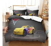 Cars Housse De Couette En D Sur Le Th¿¿Me De Cartoon Parure De Lit Pi¿¿Ces En Microfibre Style Avec Taie D'oreiller Single£¿Xcm£©