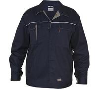 Carson Contrast CC710 | Veste de travail Contrast pour homme / Lavable à 60 degrés - Couleur : Deep Navy/Grey - Taille : 58