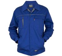 Carson Contrast CC710 | Veste de travail Contrast pour homme / Lavable à 60 degrés - Couleur : Royal/Grey - Taille : 58