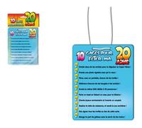 Carte 10 Gages Anniversaire 20 Ans