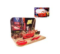 Carte 3D Disney - La rivalité Cars