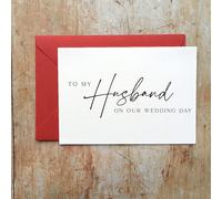 Carte "À Mon Mari Le Jour De Notre Mariage", Carte "À Mon Chéri Le Jour De Notre Mariage", Carte "À Mon Chéri", Carte De Mariage Avec Enveloppe, Noël 17*12CMLettresPapetier