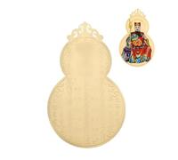 Carte amulette de Tai Sui 2025 - Amulette de protection contre l'exorcisme | Carte d'amulette Tai Sui 2025 - Carte de prière Feng Shui - Amulette de protection pour apporter richesse et trésor