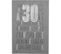 Carte Anniversaire - 30 ans Sympathique Agréalble Dynamique...