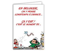 Carte Anniversaire Gaston Lagaffe Belgique 1 Un an de plus