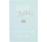 Carte Anniversaire - Happy Birthday Une bougie de plus à souffler...