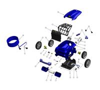 Carte clavier robot Zodiac Vortex 4