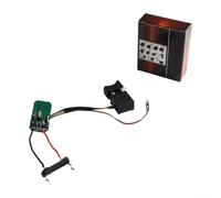Carte contrôleur de perceuse électrique 16,8 V de rechange avec interrupteur de commande de moteur sans capteur pour outil électrique sans fil, accessoire de réparation de pièces en métal et plastique
