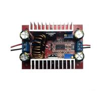 Carte convertisseur haute efficacité 8,5-50 V entrée 66 V sortie 12 A régulateur de tension réglable pour panneau solaire moteur CC Rouge (A)