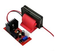 Carte d'alimentation haute tension 30 000 V 12 V avec bornes à connexion rapide et témoin lumineux pour génération électrostatique dans les applications industrielles professionnelles Rouge (A)