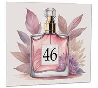 Carte d'anniversaire 46 ans pour femme - Cartes d'anniversaire pour maman de 46 ans, quarante six, quarante sixième élégante, sœur, amie, sa nièce, une tante, une nounou