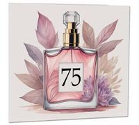 Carte d'anniversaire 75 ans pour femme - Cartes d'anniversaire pour maman de 75 ans, soixante-dix-cinquième élégante, sœur, amie, sa grand-mère, grand-mère, maman