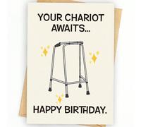 Carte d'anniversaire amusante | Carte d'anniversaire amusante pour hommes, femmes, famille et tous | Décorations et cadeaux d'anniversaire uniques Enveloppe en papier kraft de taille unique,Enveloppe 