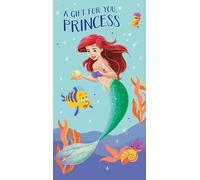 Carte d'anniversaire Disney Princesse Ariel pour filles, motif La petite sirène pour jeunes filles, carte d'anniversaire pour nièce, petite-fille, sœur, fête d'enfant mignonne