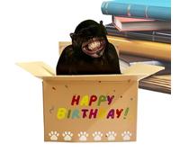 Carte D'anniversaire Drôle 3D - Carte Pop-Up Anniversaire Humoristique,Message Créatif Pour Fête - Cadeau Fête Papa Maman Fils Fille Sœur Frère