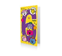 Carte d'anniversaire Invitation Enfant « Little Miss », 6 Today avec Badge d'Anniversaire