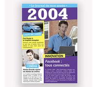 CARTE D'ANNIVERSAIRE LE JOURNAL DE MON ANNEE 1948-2011 (2004)
