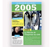 CARTE D'ANNIVERSAIRE LE JOURNAL DE MON ANNEE 1948-2011 (2005)