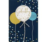 Carte d'anniversaire Lifestyle - Ballon de football - Papier transparent - 11,6 x 16,6 cm