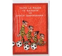 Carte d'anniversaire lucky luke (4) multicolore G