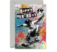 Carte d'anniversaire ludique, Urban Vibes for a Legend Big Day
