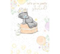 Carte d'anniversaire Me to You Tatty Teddy avec cadeau de fête - Collection officielle