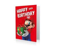 Carte d'anniversaire Super Mario, Happy Birthday