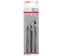 Carte De 3 Lames Bosch Progressor Métal T123Xf / Bois T234X / Bois Et Métal T345 Xf - 2607010515 G