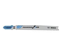 Carte de 5 Lames Métal BOSCH HSS Progressor T123XF - 2608638473