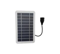 Carte de Chargement Solaire Portable Chargeur USB Solaire Étanche Adapté Aux Voyages en Plein Air et au Camping Alimentation Mobile