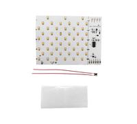 Carte de Circuit Imprimé pour Lampe à Flamme Solaire 3,7 V, 3 Modes, 51 LED, Alimentation par Piles, Lampe à Bougie Solaire à Monter Soi-Même