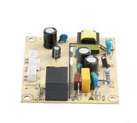 Carte de commande de distributeur d'eau Srj-03 Circuit PCB jaune avec sortie de chauffage et connexion de pompe pour systèmes à godets inférieurs Design compact