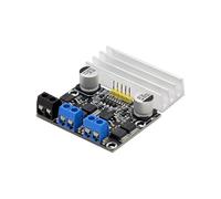 Carte de Commande de Moteur CC 3-18 V 10 A, Module de Commande de Moteur CC à Pont en H Double Canal, Régulateur de Vitesse PWM, Variateur