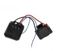 Carte de commande de tronçonneuse électrique sans balais 10,2 cm, 15,2 cm, 20,3 cm, mise à niveau essentielle pour scie de jardin, module de contrôleur électronique, pièce noire