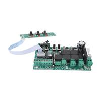 Carte de Commande électronique d'ouvre-Porte, Circuit imprimé d'ouverture de Porte, Arrêt Automatique DC 24 V Anti-interférence pour Moteur de Portail Coulissant (220V)